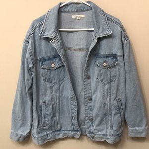Pacsun Denim Oversized Trucker Jacket
